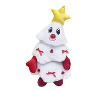 Genérico Sapin de Noël musical dansant en peluche, décoration musicale en peluche au design brillant pour tables d'entrée, tables basses, bars et cheminées
