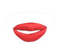 Generico Sausage Mouth Toy - Latex Funny Lip Toy, Red Lips Mouth Masque Prank Stuff, Latex Funny Lips Facial Cover, Photo Props Sausage Mouth Decor, Prank Toys, Big Lip Prop For Costumes Decoration