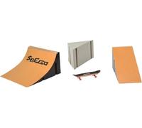 Genérico SBEGO Kit de rampe de skate miniature, parc de patinage avec obstacles, set de skateboard pour doigts