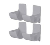 Genérico Scaffale per Organizer In Lamina - 4 supports porte-oggetti Cucina, Senza Perforazione | Supporto Sacco Della Spazzatura Da Parete Laterale FR