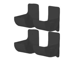 Genérico Scaffale per Organizer In Lamina - 4 supports porte-oggetti Cucina, Senza Perforazione | Supporto Sacco Della Spazzatura Da Parete Laterale FR