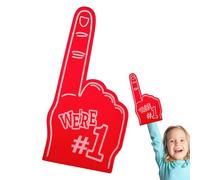 Generico Schaumstoff-Fingerspitze - Sport-Finger | Nr. 1 Gladiator-Finger, 8 Mm Dick, für Cheerleader, Hand aus Schaumstoff, Bequem und Bunt, für R