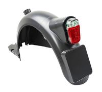 Generico Scooter Mudguard - ABS, Electric Scooter Replacement Part Mudguard Bracket | High-Brightness Taillight Safety Enhancement Night Riding, Scooty for Electric Scooters, Kick Scooters, Commuting