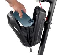 Generico Scooter Storage - Front Hangings Scooters Handlebar Bag, Large Capacity Storage | Portable and Stable Hard Shell Waterproof Scooter Accessories for nineebot Electric Bag with Charger