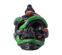 Generico Screaming Whistle, Skull Snake Scream Prop, Terrifying Sound Effect, 2,87 x 3,82 x 3,03 Inches Scary Halloween Prank Toy for Haunted Houses Costume Parties Festivals Spooky Decorations
