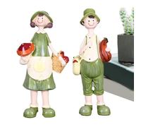 Genérico Sculpture décorative | Décoration de figurines pour enfants pour la maison | Art résine ornement rustique pour chambre à coucher, étude, chambre