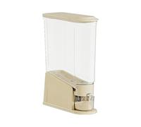 Genérico Seau à riz transparent de grande capacité avec tasse doseuse, conteneur distributeur pour riz et aliments, pour cuisine, garde-manger, maison, restaurant, stockage de céréales, légumineuses