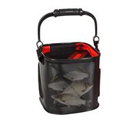Generico Seau appât - seau de leurre pliant, organisateur de stockage de poissons pour truite de crappie en fanatique de mer profonde au large du lac River Beach Ponds à rivage