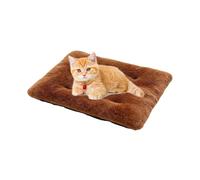 Generico Self Warming Cat Bed - Thermal Non Electric Dog Nesting Furniture, Pet Sleeping Mat, Plush Cushion Pad, Warmth Reflecting Layer Bed, Soft Nest, Lightweight Lounger, Cushion, Comfortable R
