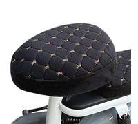 Generico Selle de moto - Housse de selle en polaire douce et chaude - Couvre-selle chauffant pour moto d'hiver - pour scooter, moto, luge et livraisons tous les jours en voyage avec climat froid