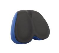 Genérico Selle de vélo Large rembourrée PU antidérapante Silicone Haute densité Confortable pour Exercice Conduite Quotidienne vélo Pliable Montagne Route