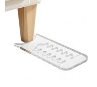 Genérico Séparateur mural pour canapé et mur - Séparateur mural qui maintient l'espace des prises - Butées réglables pour lit, utilisation dans la maison, chambre, salon, meubles, canapé, lit, tête de