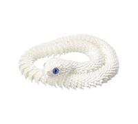 Generico Serpent Articulé, Jouet Animal Snodable, Blague Drôle de Serpent pour Adultes, Garçons et