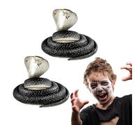 Genérico Serpent Artificiel pour Jardin - Accessoire pour blagues - Serpent en Caoutchouc Artificiel - Jouet pour Enfant, Anniversaire, fête des, fête des innocents, Maison, résidence Salle de