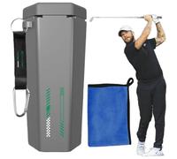 Generico Serviette de nettoyage à balles de golf - Kit d'entraînement de Golfeur withtowel - Cadeaux de golf polyvalents faciles à transporter pour dernier golfeur