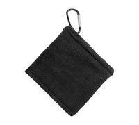 Generico Serviette de Nettoyage de Golf en Microfibre de 5,5 Pouces, Machine à Laver pour balles de Poche, lingette pour Batte avec Clip |, père, Mari, Petit ami, équipement de Course