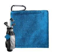 Generico Serviette de Nettoyage de Golf en Microfibre de 5,5 Pouces, Machine à Laver pour balles de Poche, lingette pour Batte avec Clip |, père, Mari, Petit ami, équipement de Course