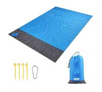 Generico Serviette de Plage | Couverture Pliante et Portable - Tapis pour Camping et extérieur - pour Festival Randonnée Voyage et Parking et Patio Cour Fête Prairie Femmes Hommes et