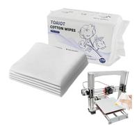 Generico Serviette pour imprimante 3D | Lingettes en coton doux très absorbantes réutilisables et humides - Outil de nettoyage pour imprimantes 3D sans danger pour écrans d'imprimante en métal