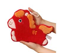 Generico Serviettes de bain - Nouvel An Séchage rapide Torchons | Chiffons de cuisine absorbants en forme de cheval,Chambre à Séjour Bureau Appartement Ferme Maison Fête Du Printemps