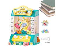 Genérico Set de giocattoli pour macchine par artigli - Piccola macchina per elettrica, giocattolo Elettrico per Bambini avec macchina per artigli - Giocattolo elettronico Educativo c