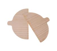 Generico Set de pales à pizza en bois, spatule à pizza pour cuisson au four | Lot de 2 pales à pizza pour transférer facilement, planche à et gâteaux pour les amateurs de cuisine
