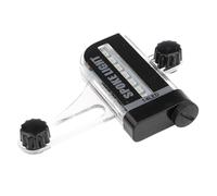Generico Set de roues de vélo - Éclairage des rayons à 14 LED, écran à 30 modèles dynamiques, design étanche activé par le mouvement, accessoire pour visibilité pendant
