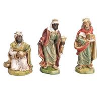 Generico Set Trois Rois Mages Euromarchi 10 cm