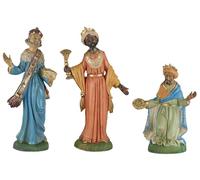 Generico Set Trois Rois Mages Série 30 cm