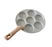 Genérico Seven Grid Egg Cooking Nonstick Breakfast Omelet Maker | 7 Moules Breakfast Omelet Pan, Fried Egg Pan Skillet for Kitchen Cafe Restaurant Hotel