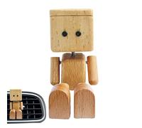 Genérico Shaking Holzmann | Figurine WOT en bois | Petite figurine en bois charmante | Décoration intérieure de voiture amusante | Poupée de pieds tremblant, accessoires amusants pour voitures et