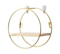 Genérico Shelves for Wall, Round Shape Display Storage, Wall Mounted Shelves, For Kitchen Workplace Dorm Garage Entryway Hallway Nursery 7,87 x 4,13 x 7,87 pouces