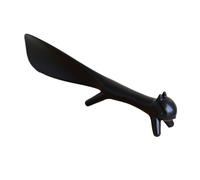 Generico Shoe Horn - ABS, Cat Shape Sneaker Wearing Helper, Foot-Protecting Design | Adaptable Support, Sneaker Shoe Shoehorn,for Kids Teens Adults Elderly Pregnant Women Students Daily Dressing, Noir