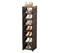 Generico Shoe Organizer - Shoe Storage | Organisateur de chaussures | Shoe Rack For Entryway Shoe Organizer with Multiple Compartments Space-Saving Entryway Cabinet Bins Foldable Shoe Organizer For