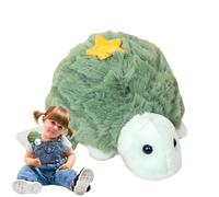 Genérico Shoulder Pals Mini jouet animal en coton PP doux | Peluche magnétique polyvalente en forme de tortue sur l'épaule | Adorable jouet en peluche pour jouer au quotidien