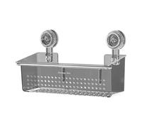 Generico Shower Suction Shelf Bathroom Storage Organizer Box, No Drill Wall Basket, Suction Cup Holder, Drainage Shelf, Bathroom Organizer Boxes For Kitchen Showers Washroom Home Accessories