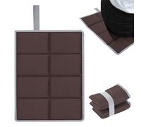 Genérico Siège de camping : pliable pour randonnée, tapis d'assise portable imperméable, tapis en mousse pour stade | Siège pliable avec isolation pour voyage