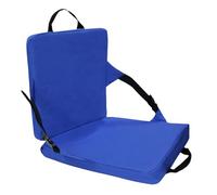 Generico Siège marchepied pliable, portable, antidérapant, extérieur | Coussin d'escalier avec support de dossier pour baseball, football, jeux, concerts, camping, voyage, plage, pique-nique
