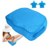 Generico Siège spa pour baignoire - Maille d'air 3D antidérapante, siège surélevé pour adultes, spa, hydromassage, personnes âgées, femmes enceintes, hommes, salle de bain, camping, jardin