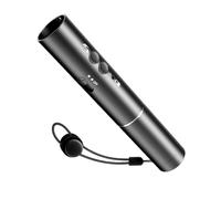 Genérico Sifflet électronique, sifflet d'entraînement, lampe torche rechargeable USB 500 mAh, 2 tons, haut volume, imperméable pour arbitres, entraîneurs, sports, randonnée nautique