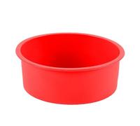 Genérico Silicone Cake Moules - Non-Stick Baking Molds | Round Silicone Cake Pans | Easy Release Non-Stick 4 & 6 Inch, Food Grade, for Cheese Chocolate Layer Mousse Cakes