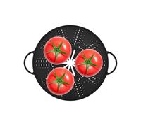 Generico Silicone Splatters Guard | Splash Shield Cover | Foldable Splatter Screen | Microwave Splatter Cover for Skillet Bacon Pot Cooking, Vented Plate Guard Stove Kitchen Cookware Bakers