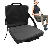 Generico Sillas plegables para estadio - Silla de banco portátil con cojín ancho y ajuste de altura Asiento de estadio cómodo y plegable para mayor confort en eventos deportivos