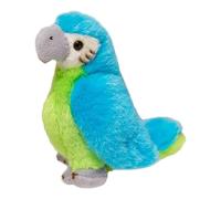 Genérico Simulation Parrot Toys - Shoulder Perch Peluche Bird, Stuffed Animal | Décorative Fuzzy Parrot Ornament Shelf Home Living Space, Cute réaliste Soft Doll for Desk Display Accent