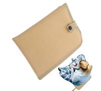 Generico Sit Pad, Portable Insulated Seat Cushion, 15,55 x 11,22 Inches Multifunctional Lightweight Outdoor Gear, Travel Accessories for Camping Sporting Beach Festivals, Black