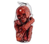 Generico Skeletons for Halloween - 17,72 x 8,66 x 7,87 pouces, Halloween Props | Life Size Skull Bone Set, Indoor Outdoor Decorations for Ground Lawn Porch Front Yard Carnival