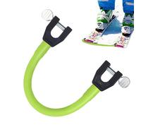 Generico Ski Tip Connector For Kids & Beginners - Durable Latex Bungee Sk Trainer, Easy Clamp Wedge Aid To Prevent Crossing Skis, Portable Ski Training Tool For Faster Learning & Safety | Red