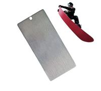 Generico Ski Wax Scraper | Stainless Steel Snowboard Waxing Tool | Lightweight And Maintenance Tool for Ski And Snowboard Care | Essential Winter Sports Accessory for Smoother Rides