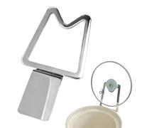 Generico Slow Cooker Pot Lid Holder,Stainless Steel Kitchen Outils,Countertop Pot Lid Rack | for Women Mothers Wives Ladies Cooking Lovers Busy Professionals Apartment Meal Prep Holiday