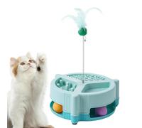 Generico Slow Feeding Toys | Cat Interactive Feeder | Multifunctional Slow Feeder Toy, Stimulating Cat Food Dispenser, Interactive Toys For Indoor Cats, Creative Slow Food Distributeur Feeder For